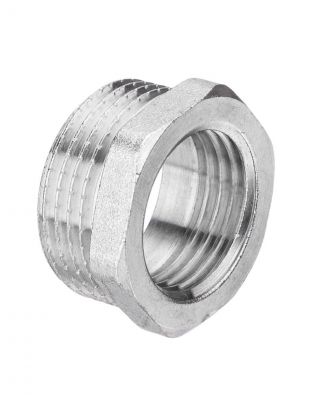 Футорка 1"х1 1/4", г-ш, латунь, AquaLink