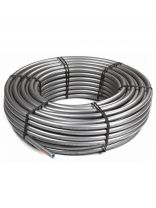 Труба для теплого пола диаметр 20х2.8 мм, серый металлик, 200 м, PE-Xa EVOH, РосТурПласт