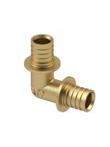 Уголок диаметр 16 мм, латунь, РосТурПласт