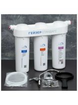 Фильтр для воды Гейзер, Стандарт, для холодной воды, система под мойку, для жесткой воды, 3 ступ