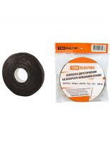 Изолента х/б, 19 мм, 100 г, черная, 7 м, двусторонняя, TDM Electric, SQ0526-0501