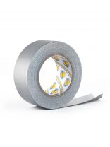 Клейкая суперлента 48 мм, серая, основа полимерная, 50 м, Aviora, армированная влагостойкая, 302-161