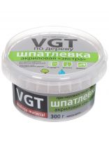 Шпатлевка VGT, Экстра, акриловая, по дереву, береза, 0.3 кг