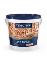 Шпатлевка Престиж, акриловая, по дереву, для внутренних и наружных работ, красное дерево, 1 кг