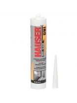 Герметик силиконовый, универсальный, Hauser, Uni, 48803, 260 мл, белый