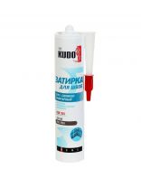 Герметик-затирка силиконовый, санитарный, KUDO, HOME KSK-163, RAL 7039, 280 мл, серый