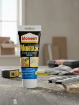 Жидкие гвозди Момент, Экспресс МВ-50, 250 г, универсальные, белые, 600617
