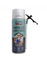 Пена монтажная Tytan, САНТЕХBRO, бытовая, 20 л, 500 мл, всесезонная, 14563