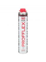 Пена монтажная Profflex, Premium 960 Plus, профессиональная, 65 л, 850 мл, 960 г, всесезонная