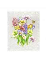 Набор полотенец кухонных 3 шт, 45х60 см, 100% хлопок, АртДизайн, Аромат, рогожка, Россия, НЗ_ПКР45.60