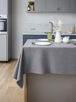 Скатерть 165х200 см, 100% полиэстер, 280 г/м2, Волшебная ночь, Базальт, базальт