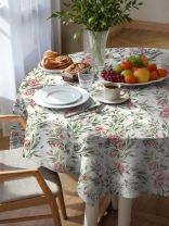Скатерть 144х200 см, 100% хлопок, рогожка, 170 г/м2, Verossa, Весна