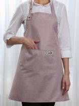 Фартук 66х72 см, 100% полиэстер, с карманом, латте, A170098