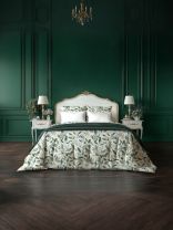 Постельное белье евро, простыня 220х240 см, 2 наволочки 70х70 см, 2 наволочки 50х70 см, пододеяльник 200х220 см, Verossa, сатин, молния, White keys