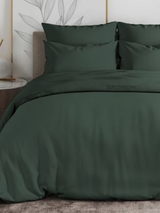 Постельное белье евро, простыня 216х240 см, 2 наволочки 70х70 см, 2 наволочки 50х70 см, пододеяльник 200х215 см, Silvano, поплин, Шторм