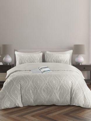 Постельное белье 2-спальное, простыня 180х216 см, 2 наволочки 50х70 см, пододеяльник 175х215 см, ART for Home, полисатин, Стриж жаккард, Овал 14-4500