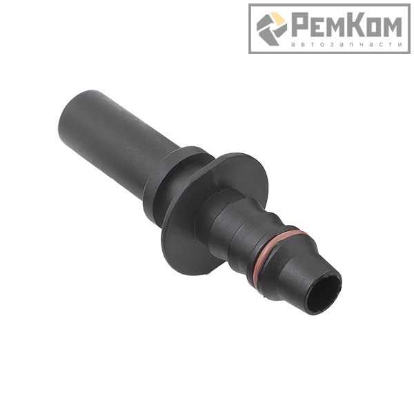 RK01372 * Штуцер (Соединитель) топливной трубки для а/м: быстросъёмный (прямой)  D=9.89мм, L=55мм,  универсальный