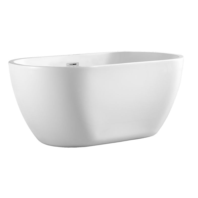 Ванна акриловая Azario BLANCA 150x75 отдельностоящая, цвет белый AZ-6602-15075