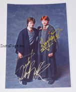 Автографы: Дэниэл Рэдклифф, Руперт Гринт. "Гарри Поттер"