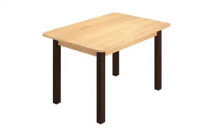 Стол ЛДСП (ш1000*г700*в750мм) Дуб сонома ,опоры черные