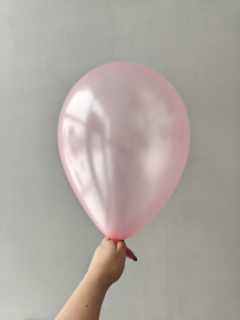 Металлик розовый