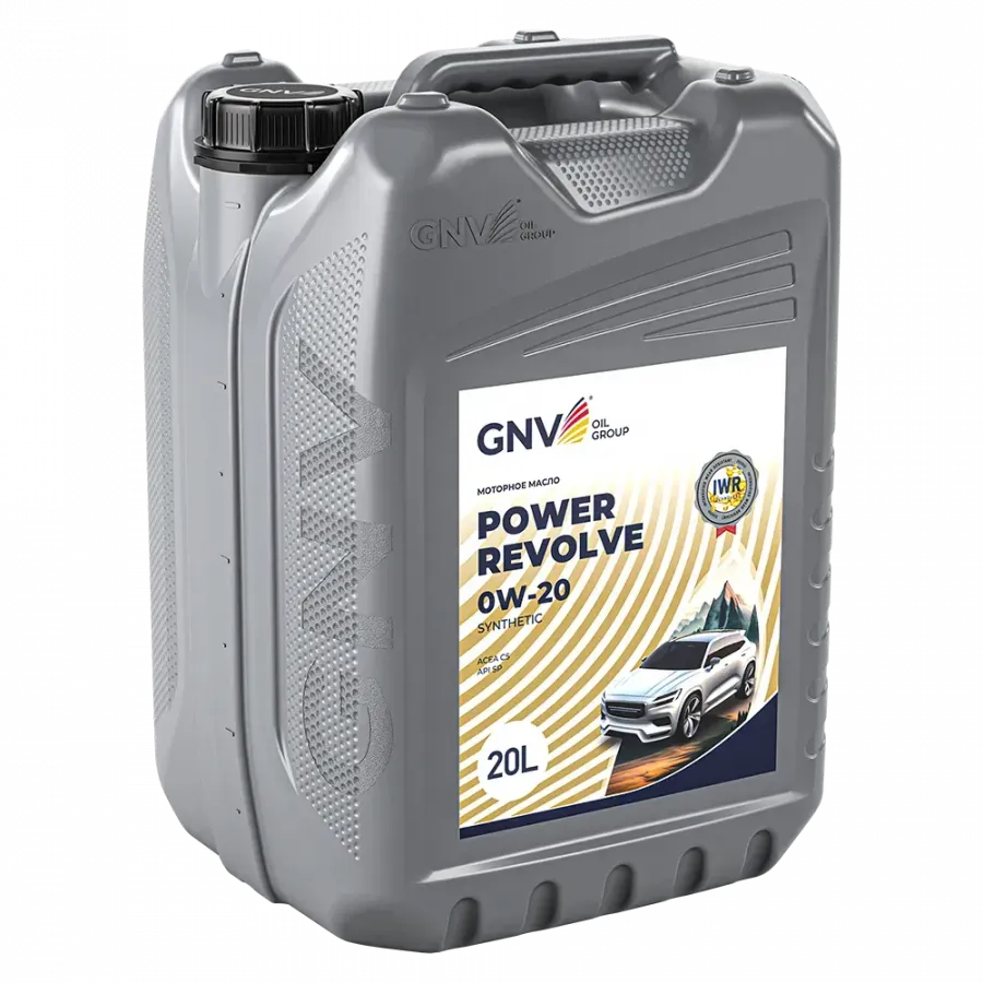 GNV Power Revolve 0W-20, 20л