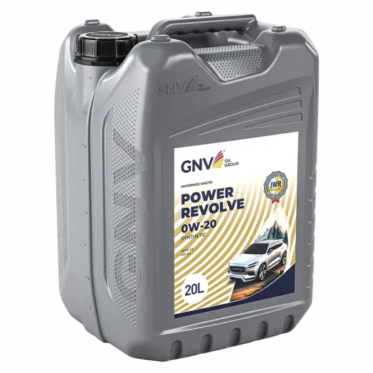 GNV Power Revolve 0W-20, 20л