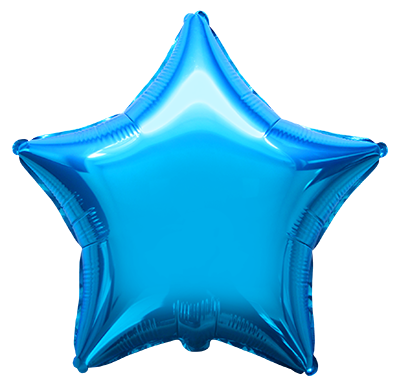 Звезда синяя