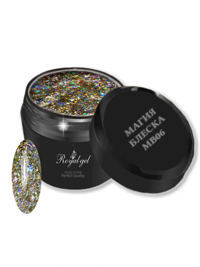 МВ06 "MAGIC GLITTER" гель глиттер