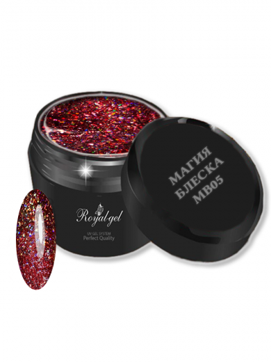 МВ05 "MAGIC GLITTER" гель глиттер 