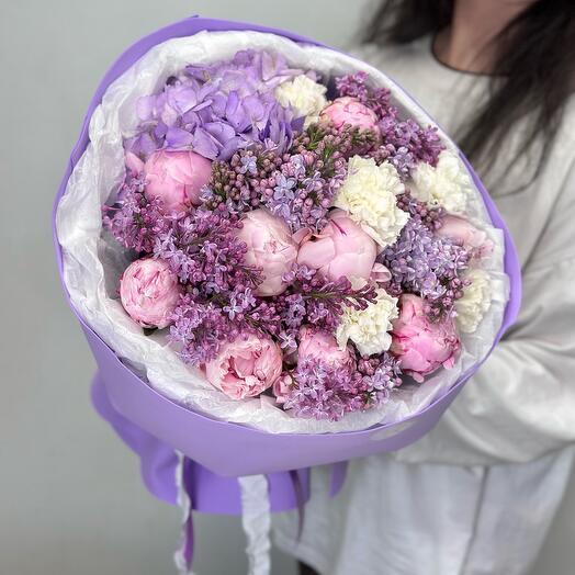 Букет "Изобильная весна"