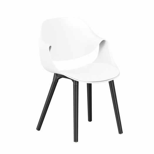 Стул SATIE SOFT B (белый)