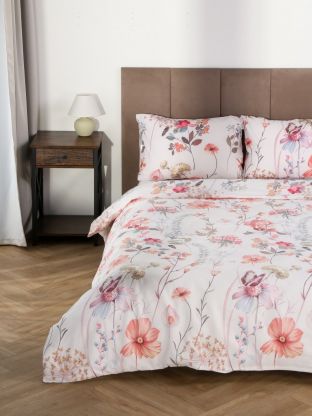 Пододеяльник 2-спальный, 175 х 215 см, 100% хлопок, бязь, Майская ночь, 20224/1