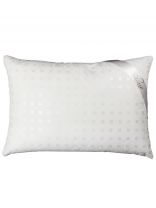 Подушка 50 х 70 см, Лебяжий искусственный пух, тик, эвкалиптовое волокно, на молнии, Silvano