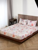 Простыня 2-спальная, 200 х 220 см, 100% хлопок, бязь, 120 г/м2, Майская ночь, 20224/1