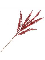 Ветвь декоративная 60 см, красная, SYJFYA- 0923055RD