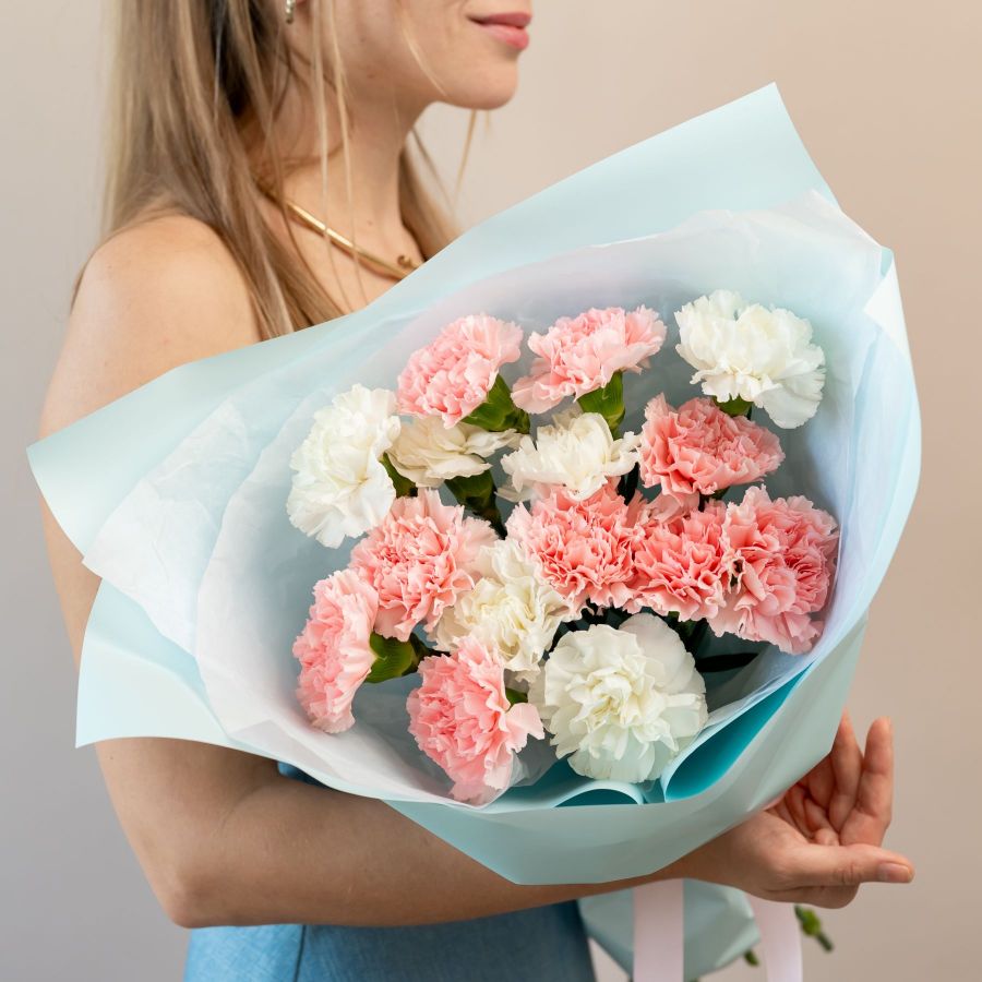 Диантусы микс от 15 шт