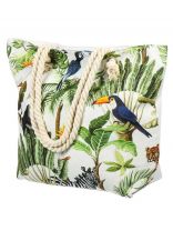 Сумка пляжная 50х40 см, лен, Y822-013