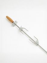 Вертел 1100 мм, сталь, рукоятка дерево, Gratar, ВТ 1100