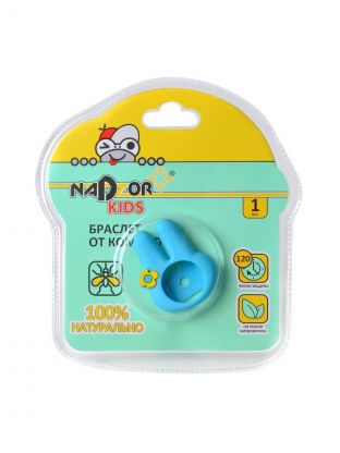 Репеллент от комаров, браслет, в ассортименте, с картриджем, Nadzor