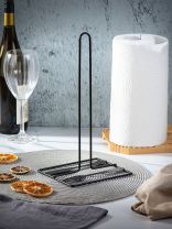 Держатель для бумажных полотенец, металл, Вилка-нож, Y4-3097