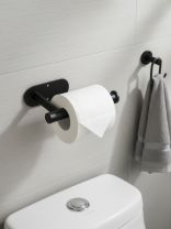 Держатель для туалета, металл, черный, Y4-9913