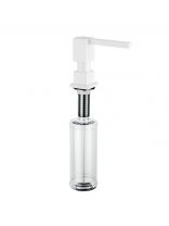 Дозатор для жидкого мыла, Gappo, встраиваемый, 300 мл, белый кварц, G404-8