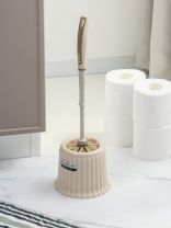 Ерш для туалета напольный, 14х14х43 см, ребристый, в асс, пластик, Y4-11248