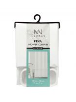 Штора для ванн 180х180 см, Peva, Naonao, белая, A310118