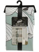 Штора для ванн 180х180 см, Peva, Элика-6, Y4-11175