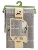 Штора для ванн 180х180 см, Peva, Серые квадраты, Y4-11161