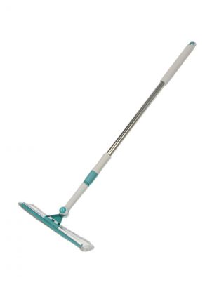 Швабра-окномойка микрофибра, 90-130х32х8 см, серая, телескопическая ручка, A260085