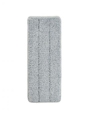 Сменный блок для швабры микрофибра, 32х12 см, плоский, прямоугольный, серый, Verde, Handy Lite, 51052