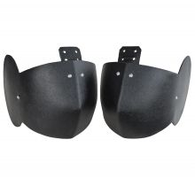 Наколенники Матовые с боковыми лепестками (пара). Серия "Оникс"